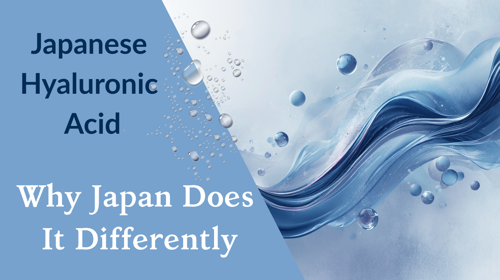 Japanese Hyaluronic Acid: Why Japan Does It Differently