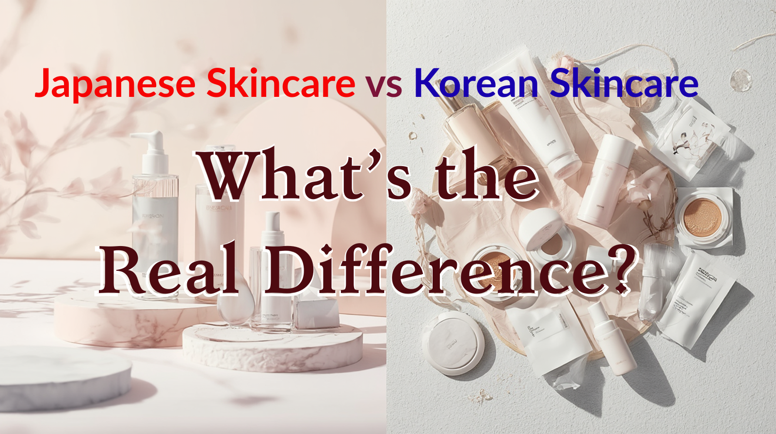 Japanese Skincare vs Korean Skincare: What's the Real Difference?