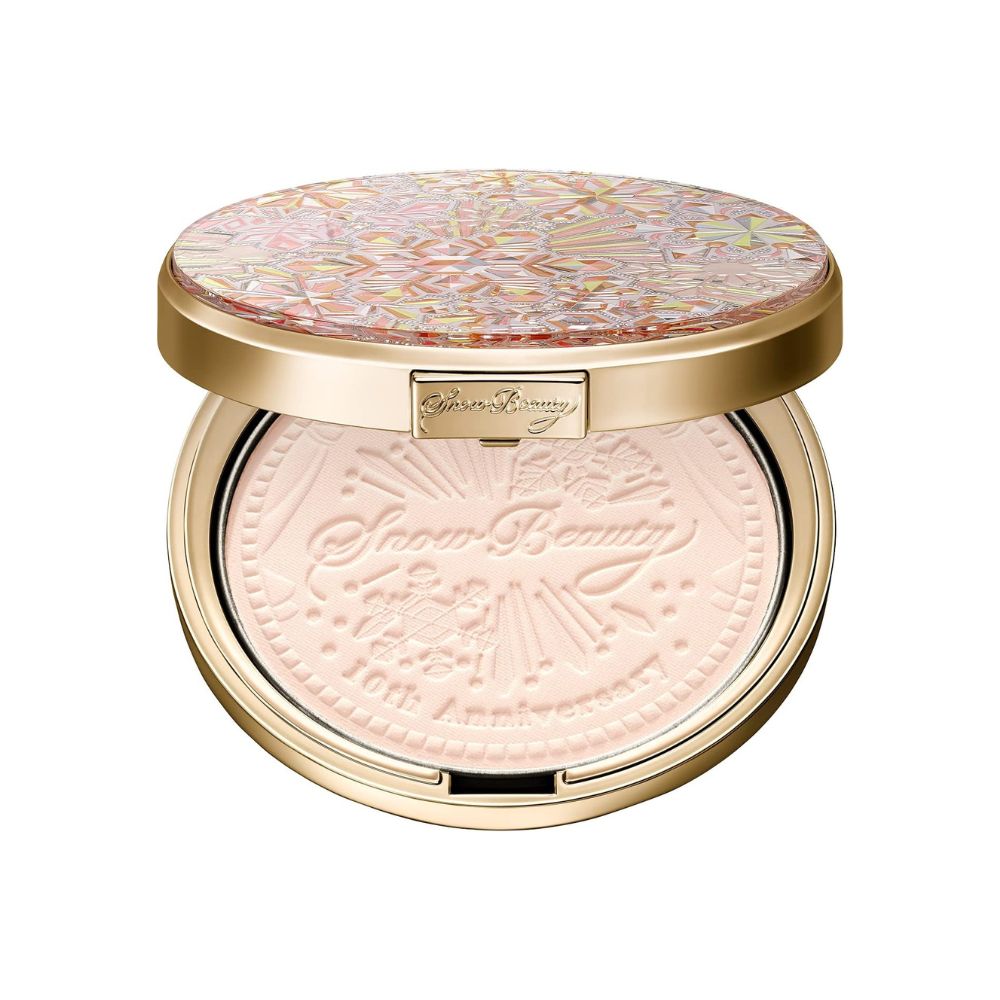 Shiseido Snow Beauty 2023 - مسحوق مشرق للاستخدام خلال النهار والليل ، إطلاق محدود.