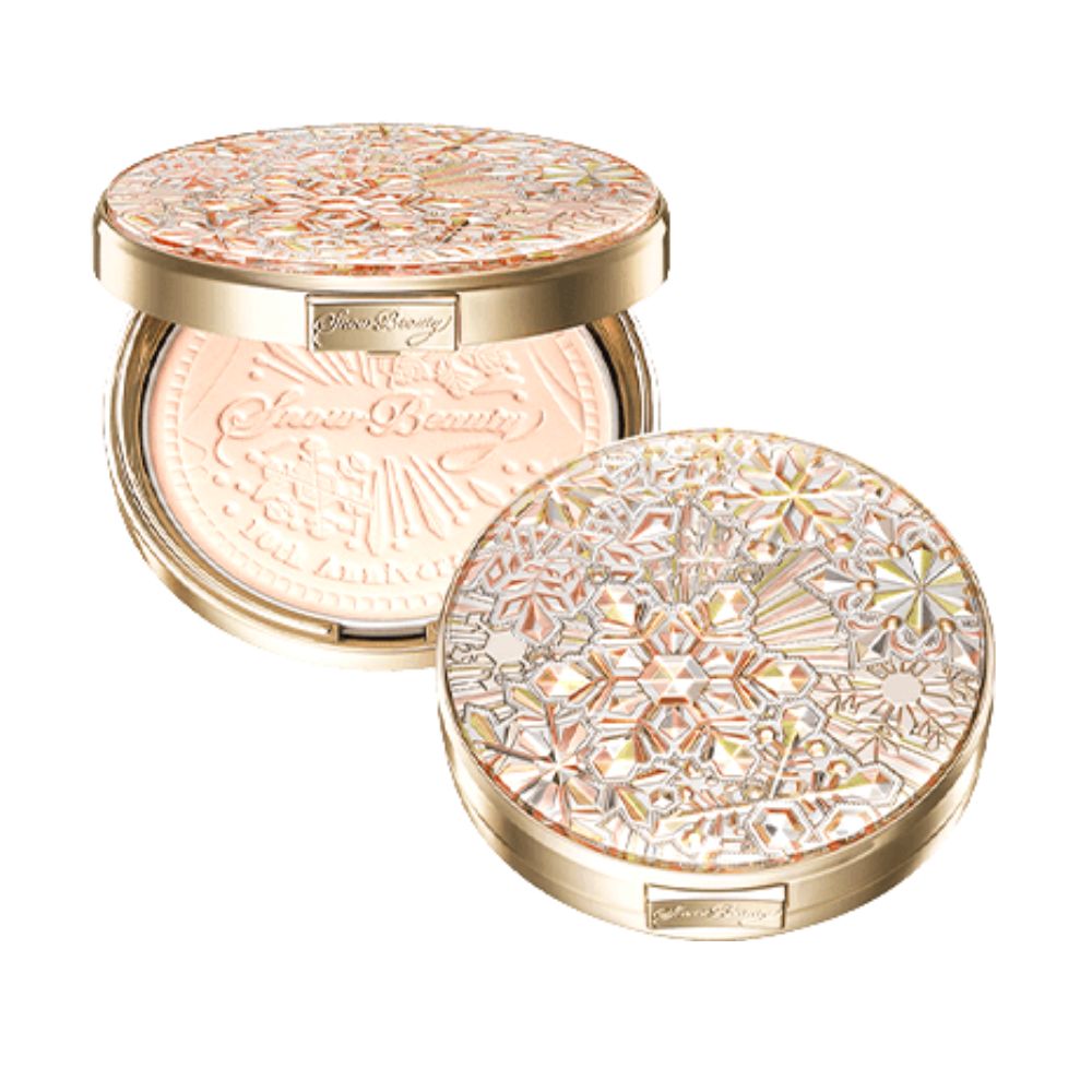 Shiseido Snow Beauty 2023 - مسحوق مشرق للاستخدام خلال النهار والليل ، إطلاق محدود.
