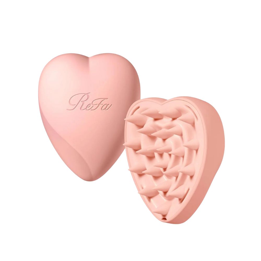 Refa Heart Brush for Scalp - a brush for washing and massage of the scalp.