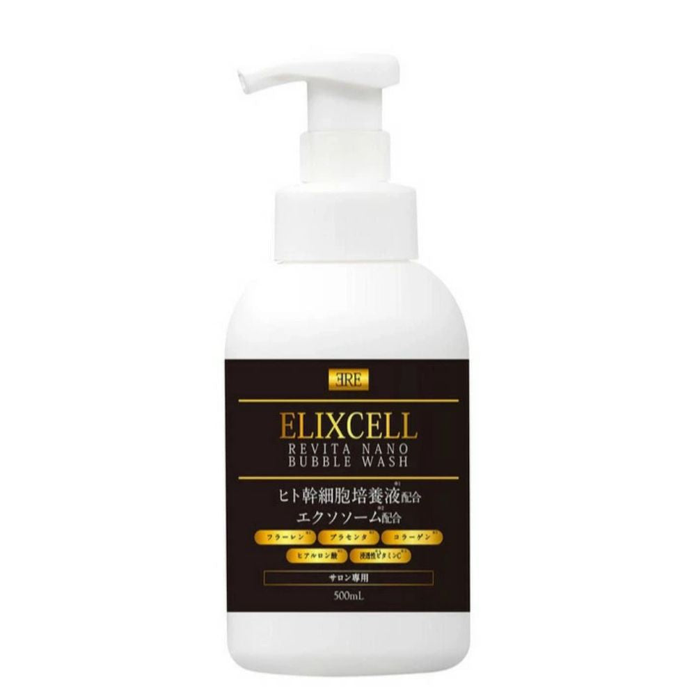 Elixcell Revita Nano Bubble Wash - Пенка для лица с ультрананопузырьками на основе стволовых клеток, 500 мл.