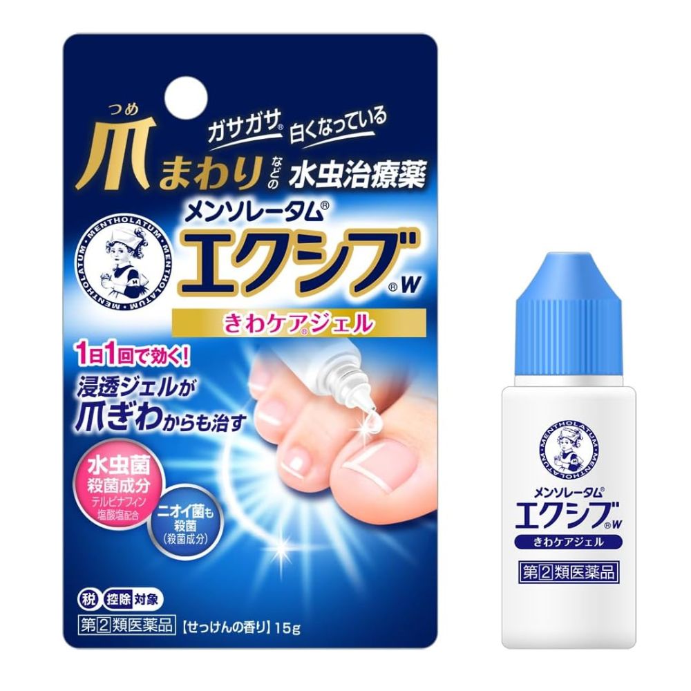 ROHTO MENTHOOLATUM EXIV KIWA Care Gel-gel from skin care for nails, 15 g