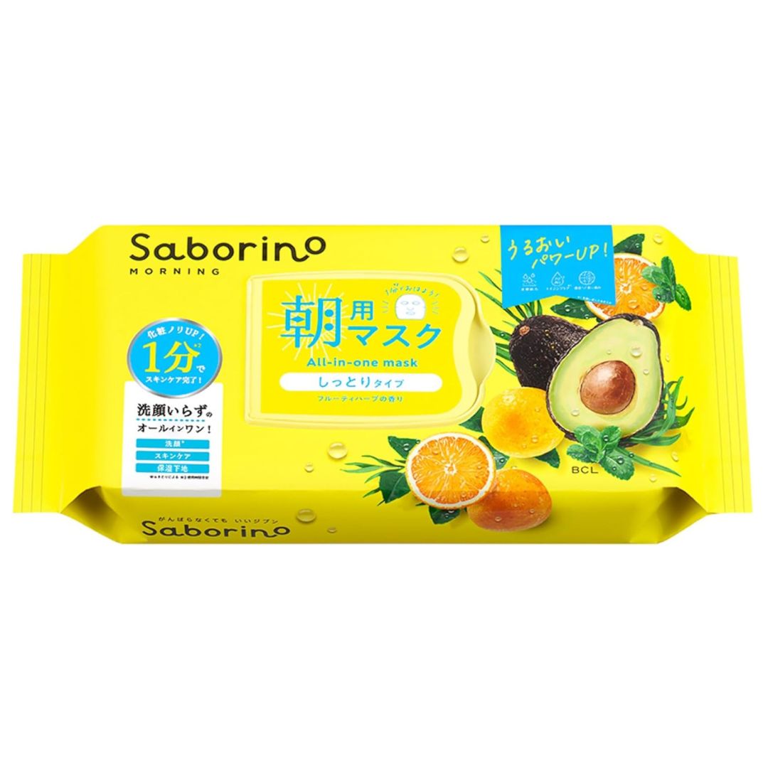 Saborino Morning Face Mask 32 sheets