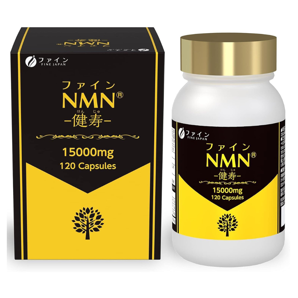 فاين إن إم إن -健寿- (كينجو) | NMN محلي 500 ملغ/يوم + مركب ريسفيراترول والتوت | 120 كبسولة نباتية