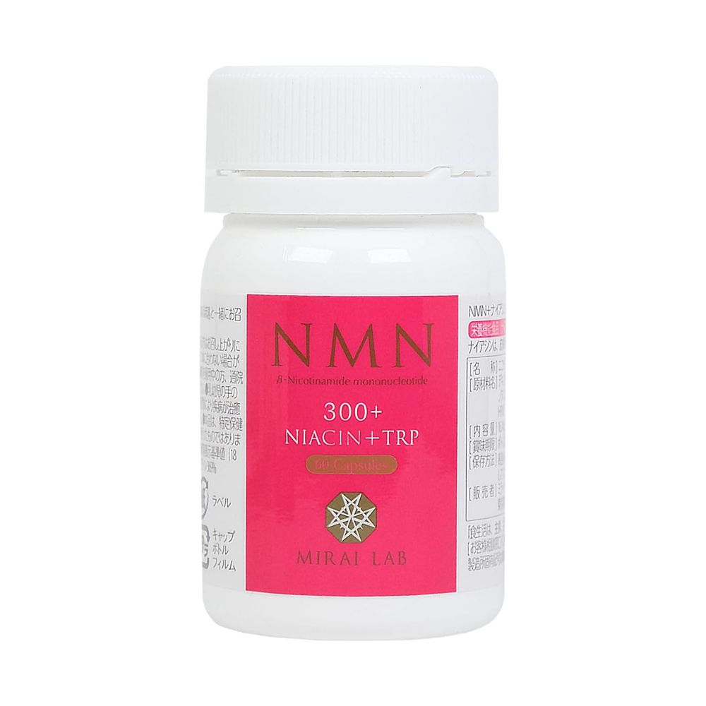 Mirai Lab NMN + Niacin + Tryptophan Plus (60 Capsules)