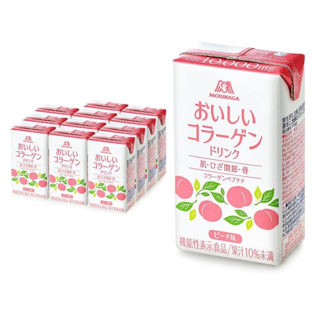Morinaga Collagen Drink Peach 125ml x 12