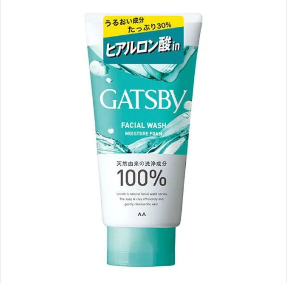 Gatsby Facial Wash Moisture Foam 130 G
