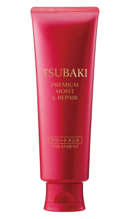 Tsubaki Premium Moist - Увлажняющий тритмент для волос с маслом камелии, 160 г