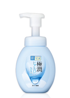 Hada Labo Face Foam — Foam Cleanser with Super Hyaluronic Acid, 160 ml