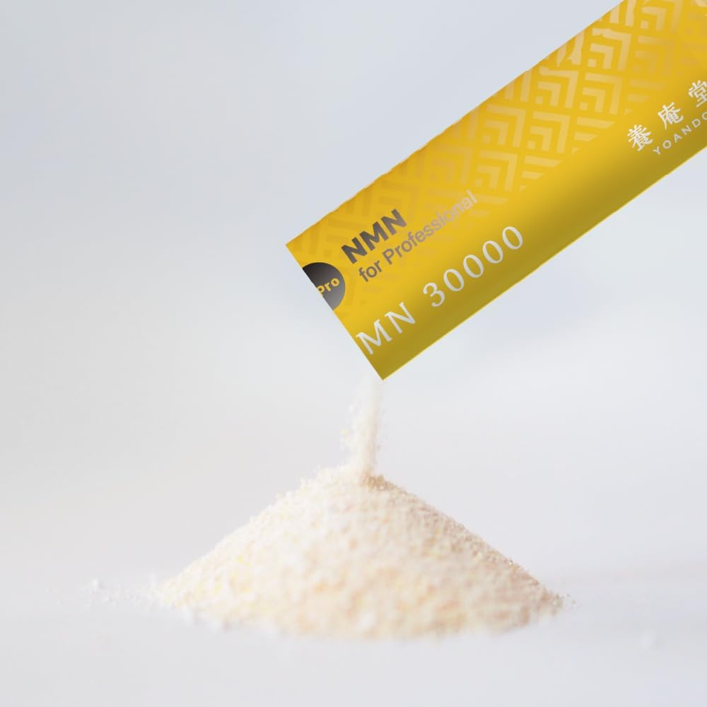يواندو NMN 30000 الرائد | 1000مجم NMN/اليوم في حبيبات الليمون | PQQ + CoQ10 + إل-ثيانين | 30 عصا