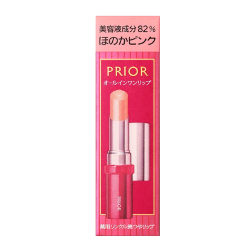 Shiseido PRIOR Medicated Wrinkle Glow Lip 3,5 г | Ниацинамид против морщин – японский уход за кожей