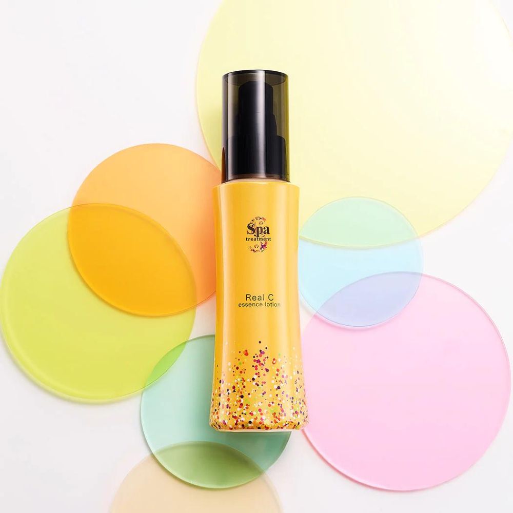 SPA Treatment Real C Essence Lotion - whitening, moisturizing lotion with 5% vitamin C, niacinamide and retinol, 100 ml.