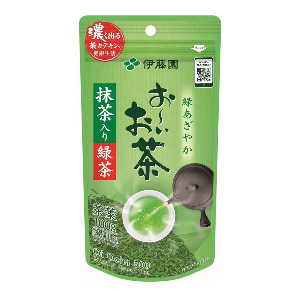 OOI OTYA-leaf green tea with the addition of a match, 100 g
