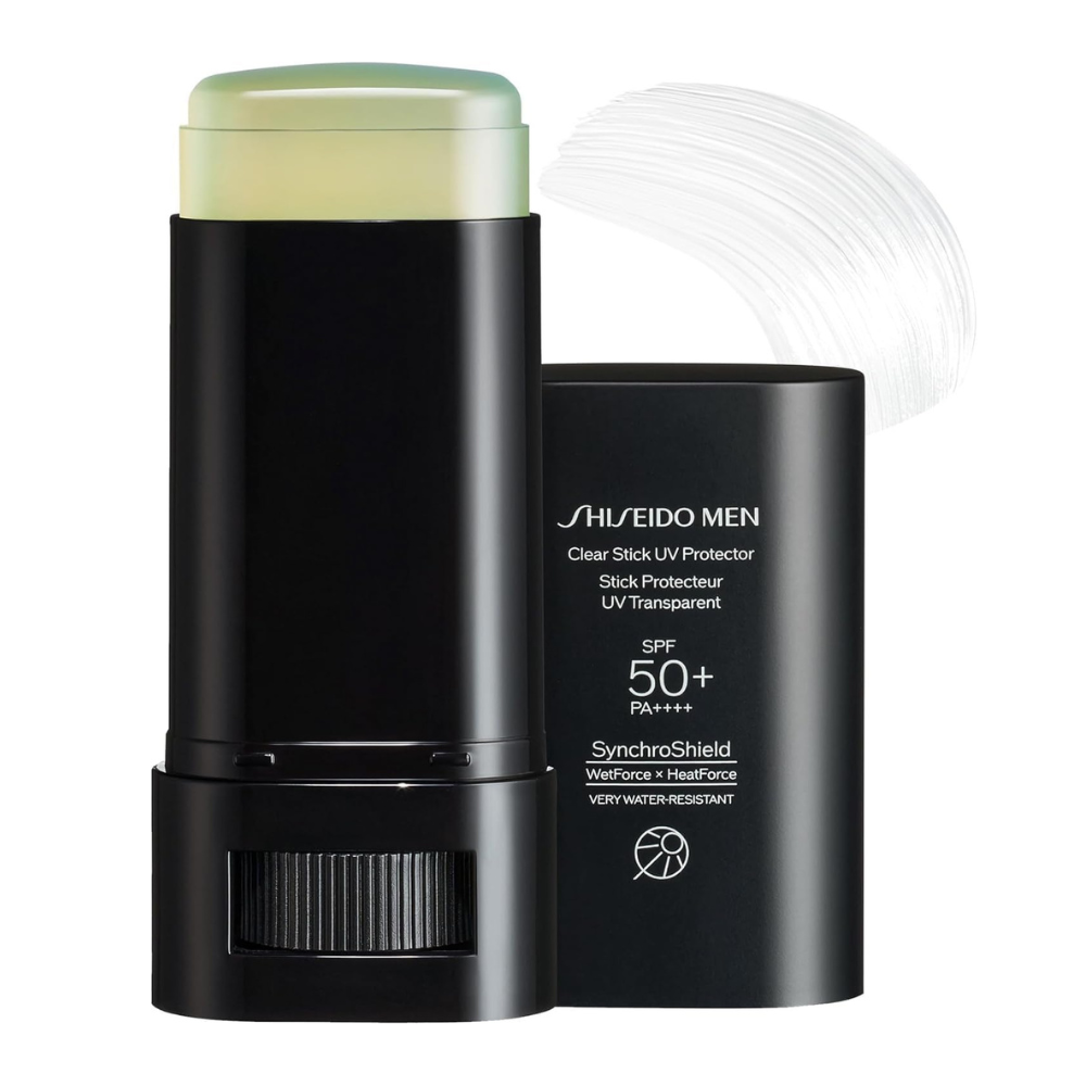 SHISEIDO MEN Clear Stick UV Protector 20 г — солнцезащитный стик