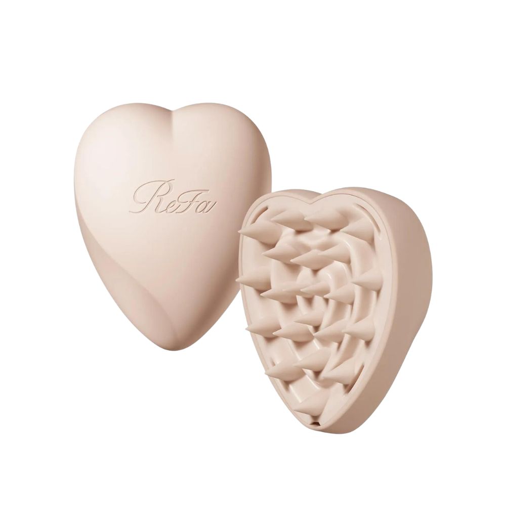 Refa Heart Brush for Scalp - a brush for washing and massage of the scalp.