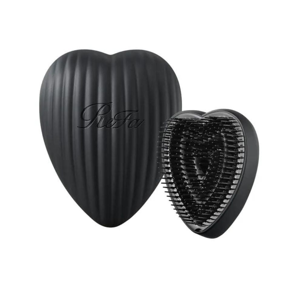 Refa Heart Brush Ray - A comb in the form of a heart with a mirror