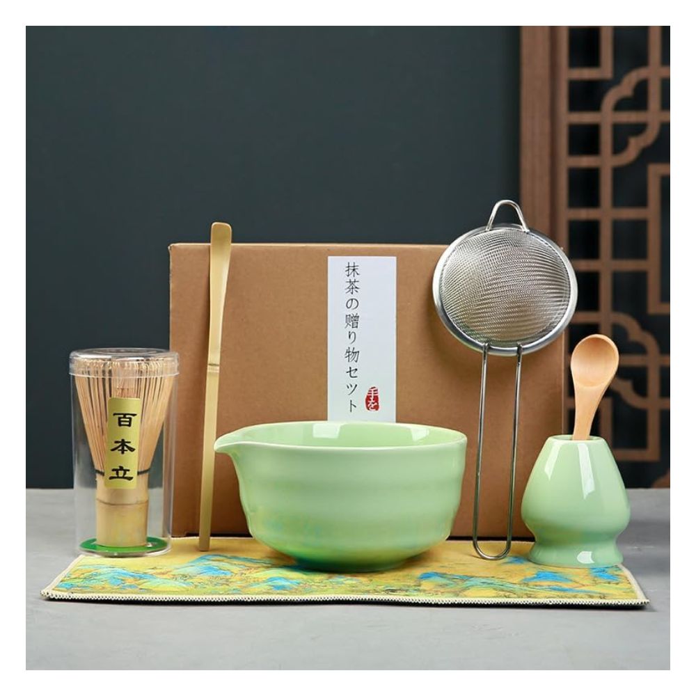 SpyFlyLie Tea Ceremony Set - Набор для чайной церемонии для начинающих, 7 предметов.