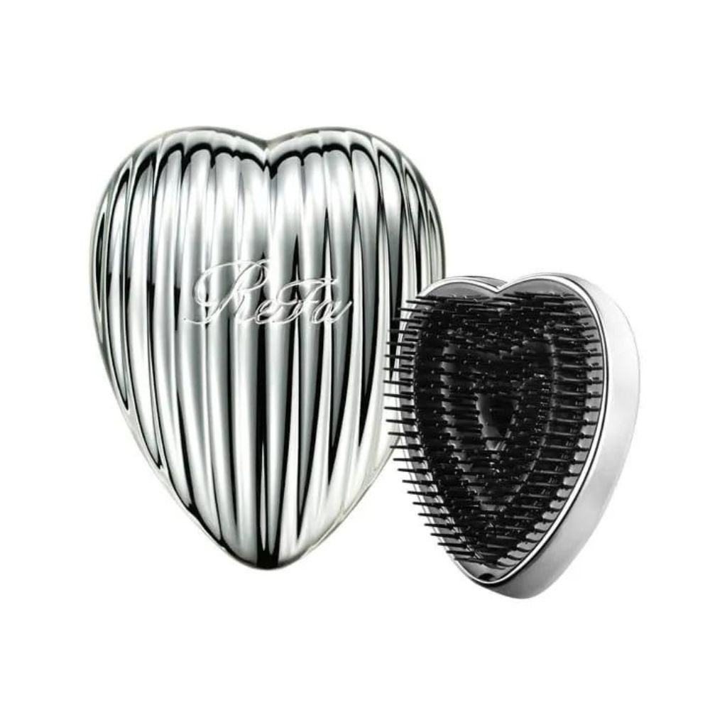 Refa Heart Brush Ray - A comb in the form of a heart with a mirror