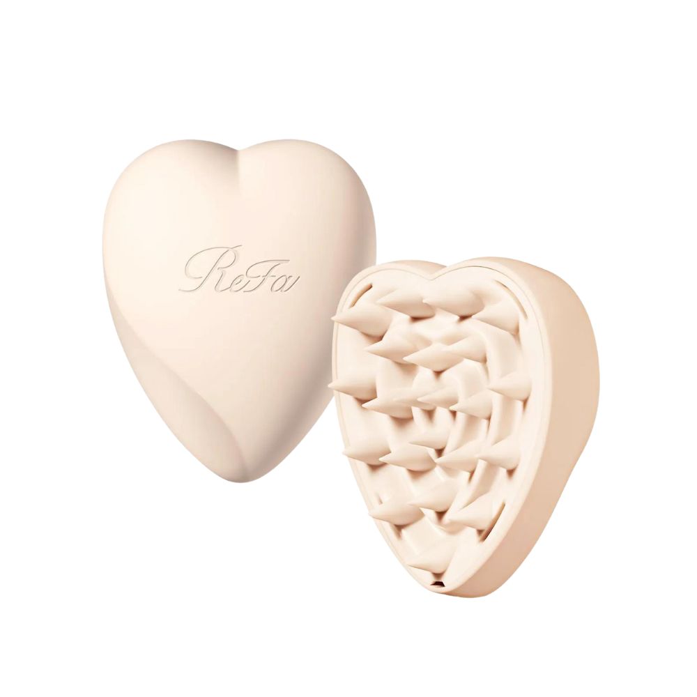 Refa Heart Brush for Scalp - a brush for washing and massage of the scalp.