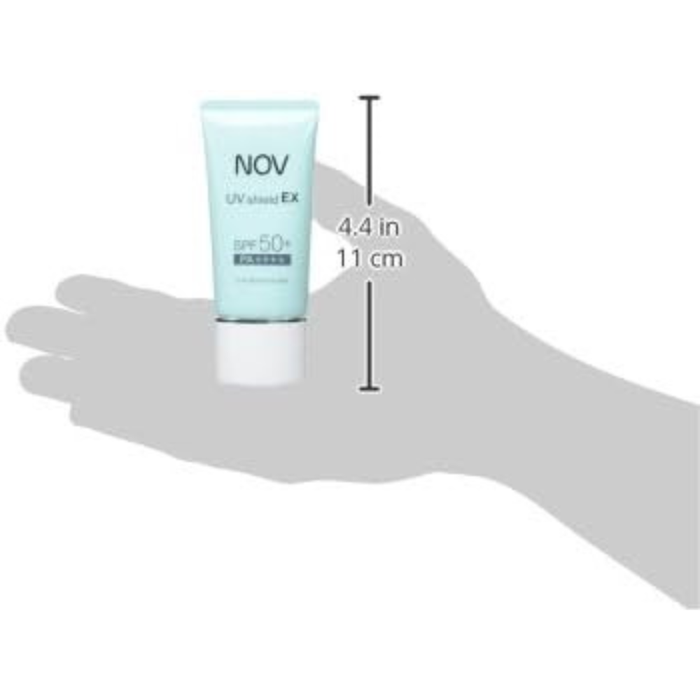 NOV UV Shield EX SPF50+ PA++++ 30г – японский минеральный солнцезащитный крем для чувствительной кожи
