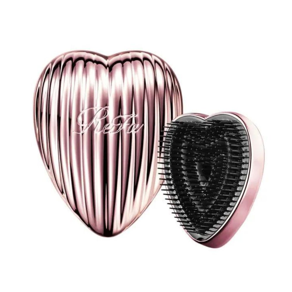 Refa Heart Brush Ray - A comb in the form of a heart with a mirror