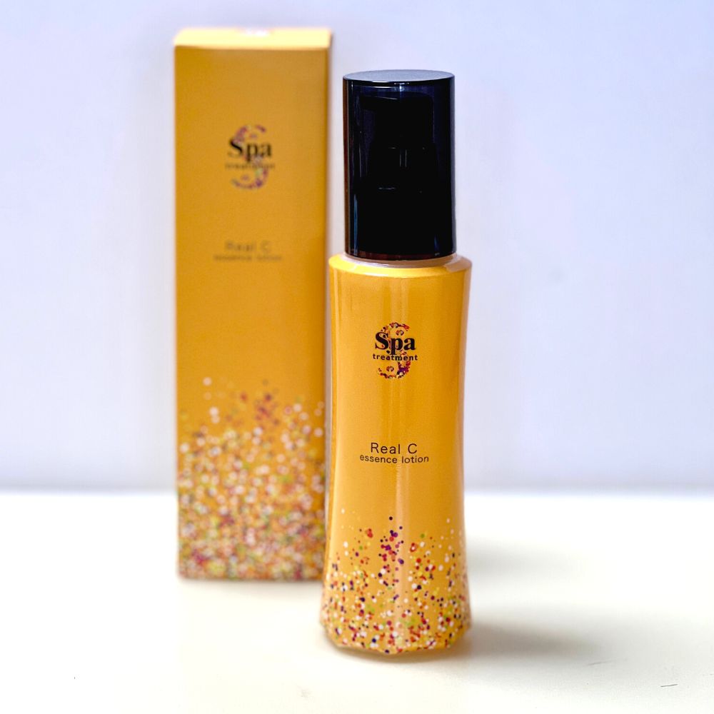 SPA Treatment Real C Essence Lotion - whitening, moisturizing lotion with 5% vitamin C, niacinamide and retinol, 100 ml.
