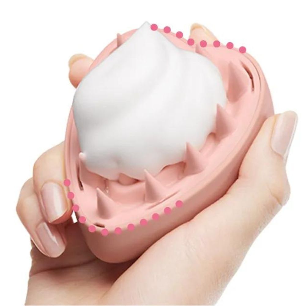 Refa Heart Brush for Scalp - a brush for washing and massage of the scalp.