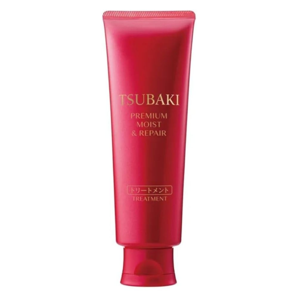 Tsubaki Premium Moist - Увлажняющий тритмент для волос с маслом камелии, 160 г