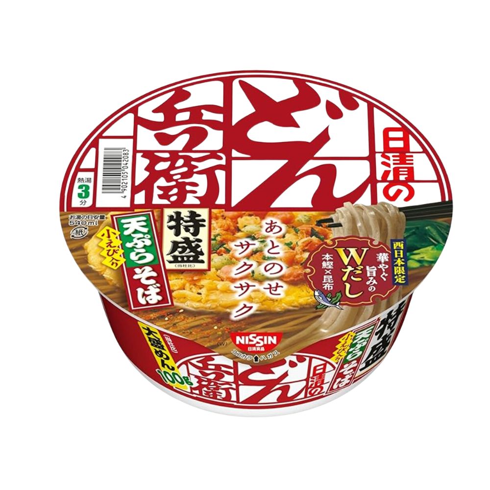 Nissin Donbey Soba - Sobe with Tempur, Steep Lapsha