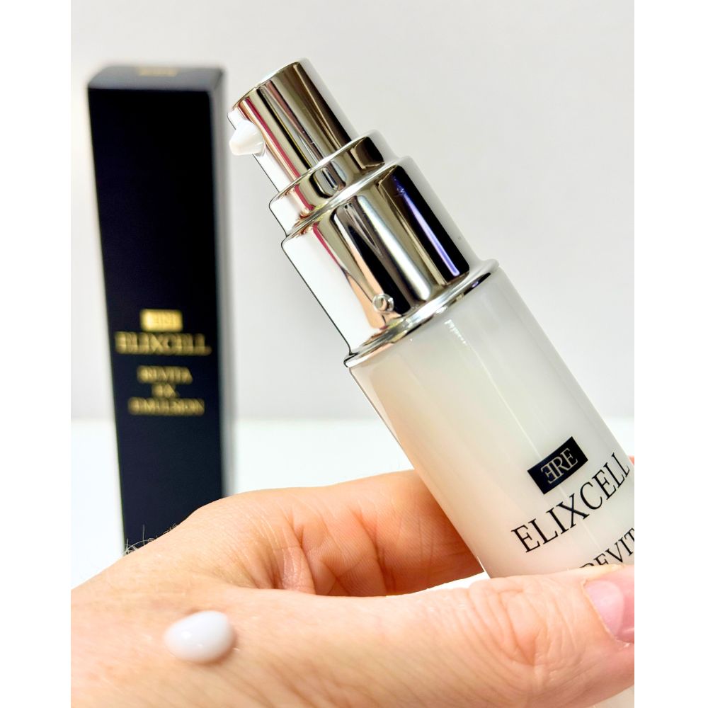 Elixcell Revita Ex Emulsion - an emulsion from age -related skin changes, with stem cell extract, 50 ml.