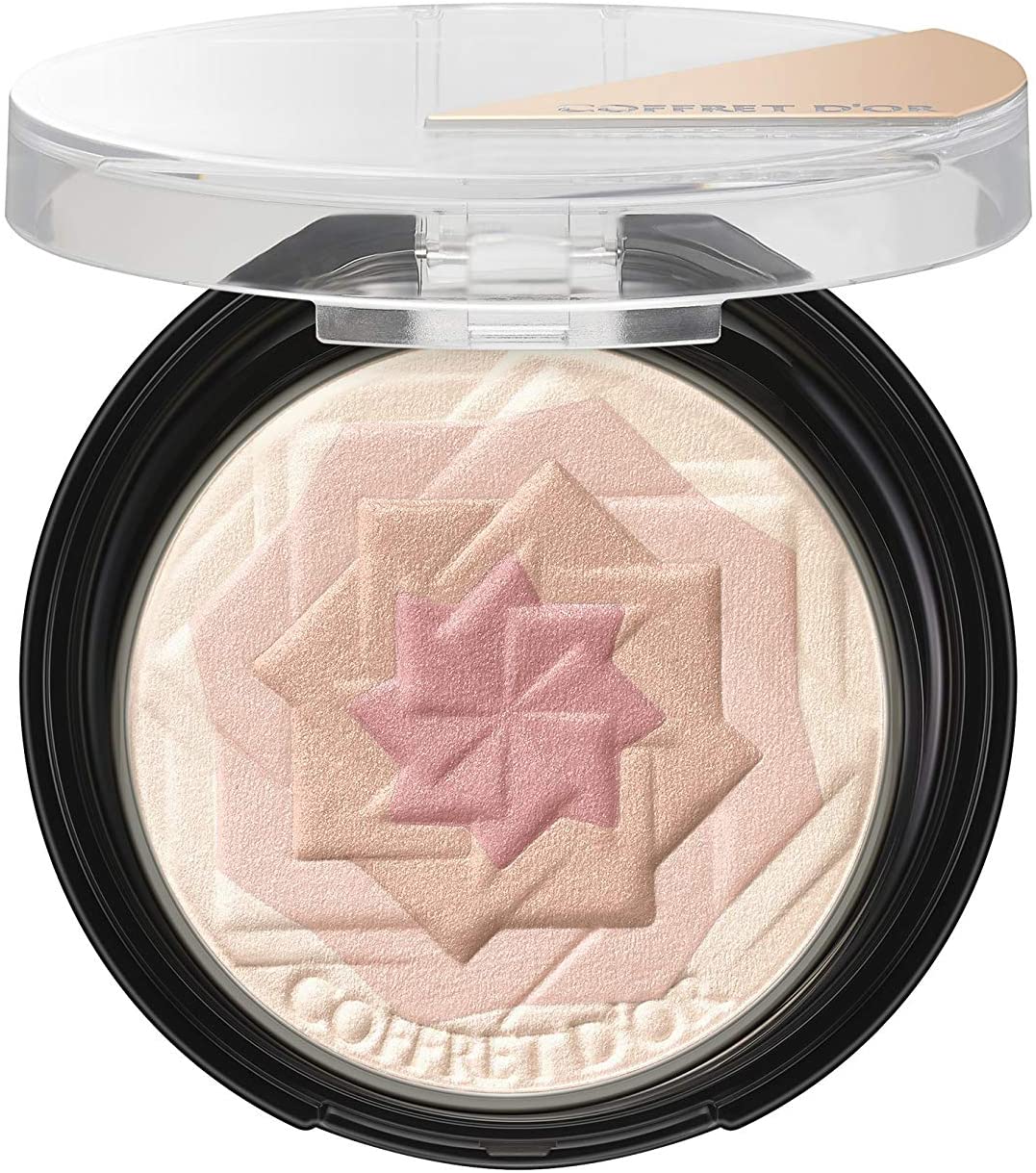 Kanebo Coffret d'or 03- Blush und Highlighter, Korallenbege.