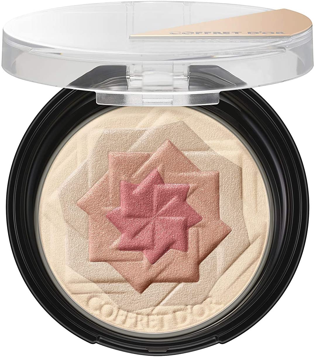 Kanebo Coffret d'Or 04- Blush und Highlighter, rotes Bege.