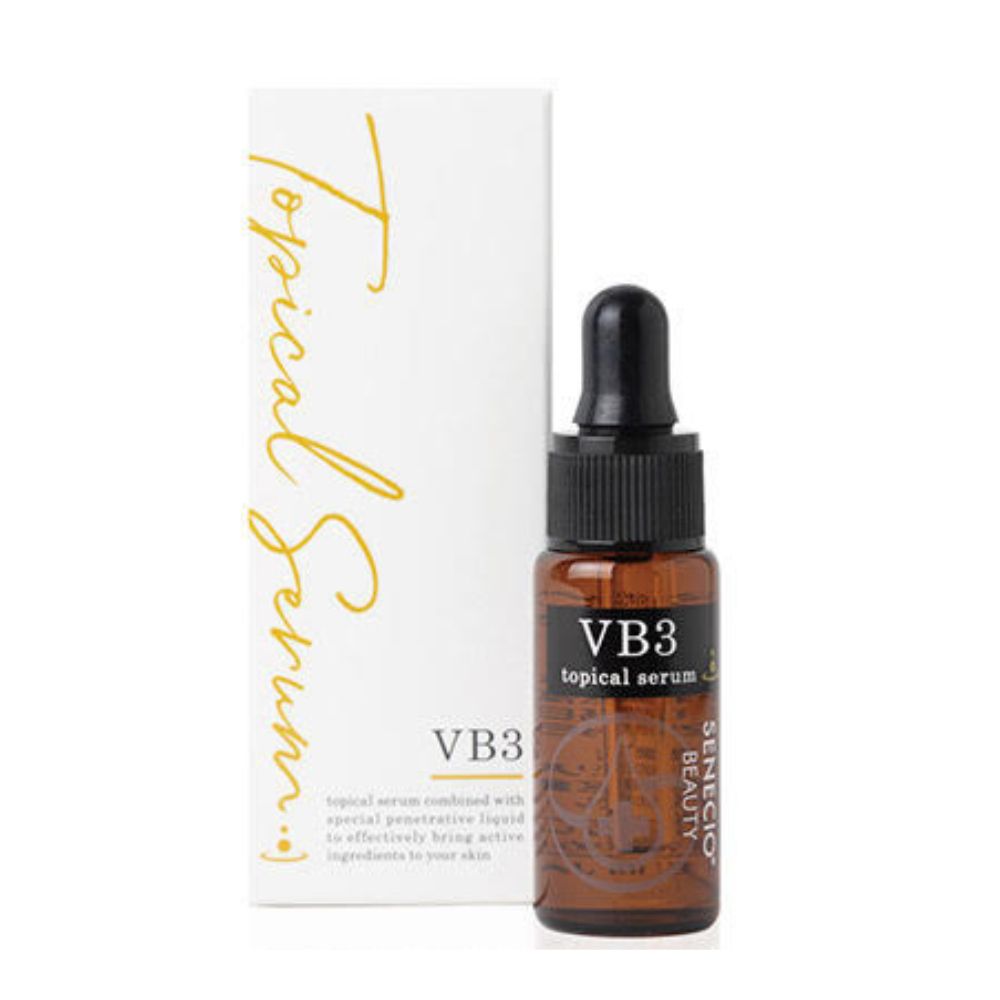Senecio VB3 - Serum mit Niacinamid (Vitamin B3), um Hautentzündungen zu beseitigen und mit der Hautalterung zu kämpfen, 15 ml