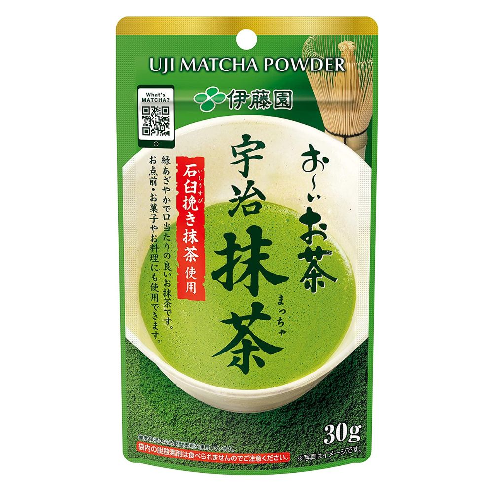 UJI Matcha Pulver - Pulvertee des Spiels, 30 g