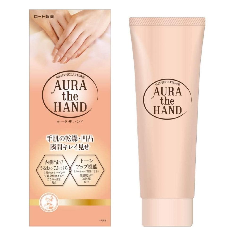 ROHTO MENTHOOLATUM AURA the HAND - rejuvenating and masking hand cream, 70 g.