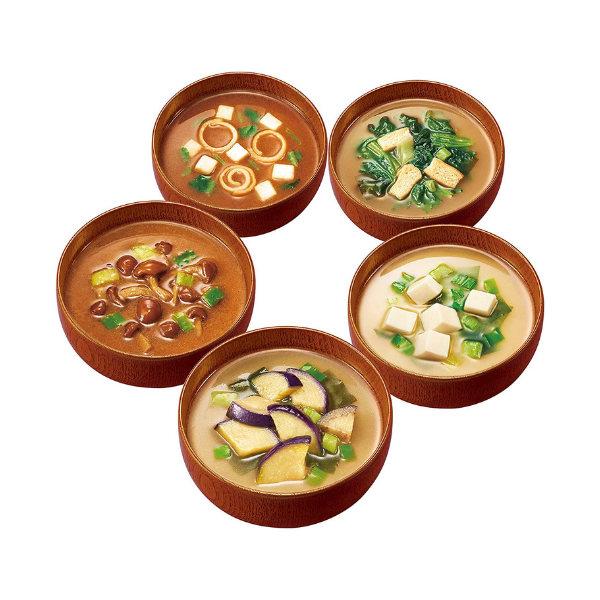 Amano Foods Miso Soup - مجموعة من الحساء ميسو التجميد الجاف ، 10 أجهزة كمبيوتر
