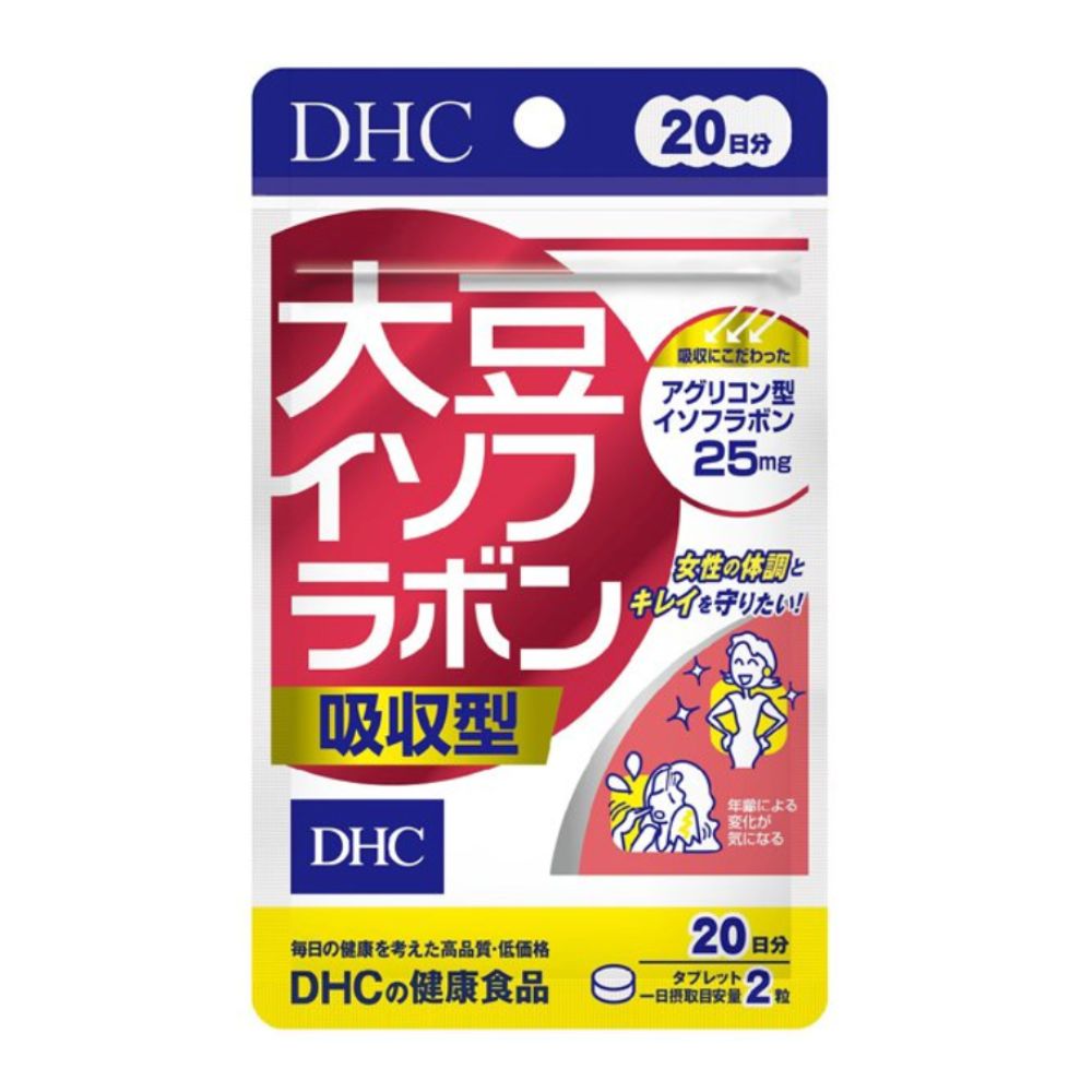 DHC Isoflavon - Изофлавоны сои для женского здоровья, комплекс на 20 дней.