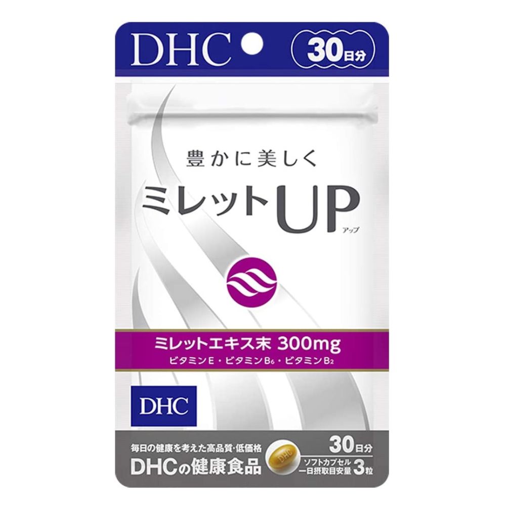 DHC Millet UP - Витамины для роста, густоты и пышности волос, на 30 дней