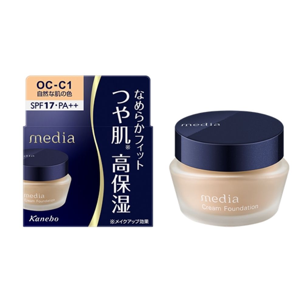 Kanebo Media - ترطيب كريمة الوجه اللونية مع SUNSCARE ، SPF 17 PA ++ ، 25 جم
