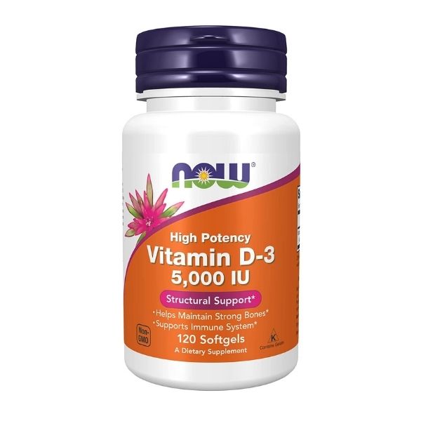 Vitamin D - vitamin D 5000 units. 120 capsules