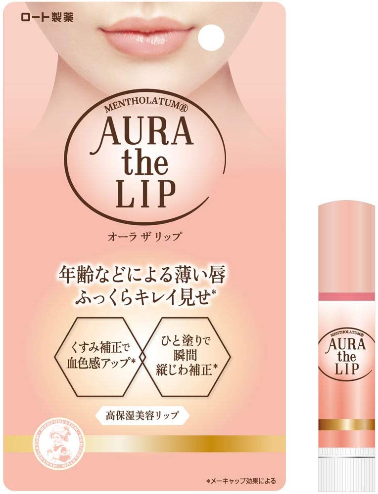 Rohto Mentholatum Aura The Lip - омолаживающий крем для губ, 4.2 г.