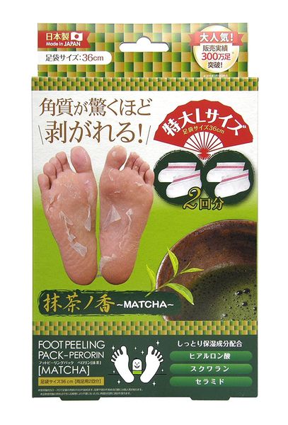 حزمة تقشير القدم SOSU Matcha (زوجان) L SIZE