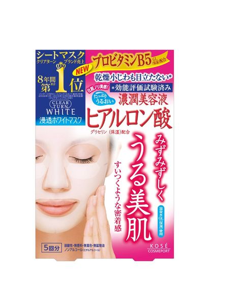Kose Clear Dreh weiße Hyaluronsäure (5 PCs)
