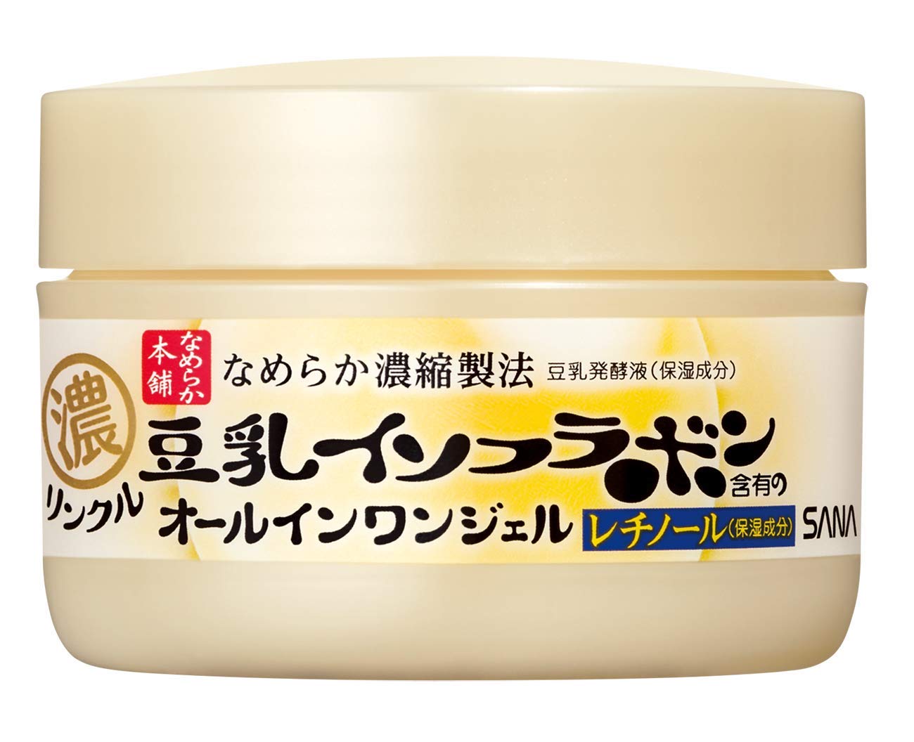 Sana Wrinkle Gel Cream - moisturizer cream gel, with retinol and soy isoflavon