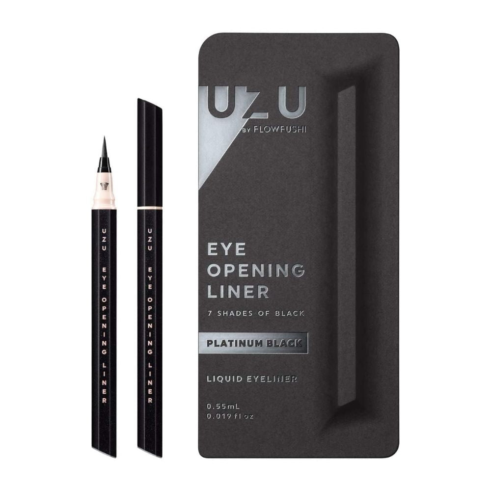 Uzu Eye Opening Liner Platinum Black - Подводка для глаз, цвет платиновый черный.