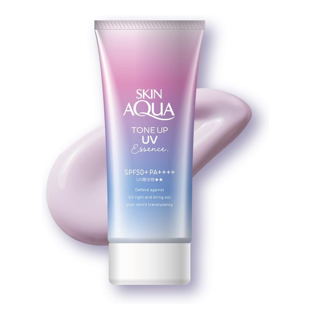 ROHTO SKIN AQUA TONE UP - COLNOCYMENTER COMPLE COMPLE COMPORTATIONS, Correcting skin color, with the maximum factor of sun protection SPF 50+ PA ++++, 80 g.