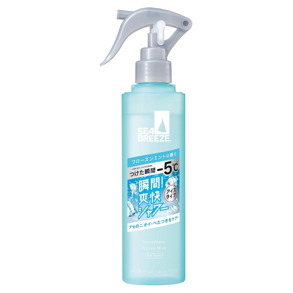 Seabreeze Deo & Water Trigger Spray Frozen Mint 145ml | Deodorant & Cooling – Japanese Body Care