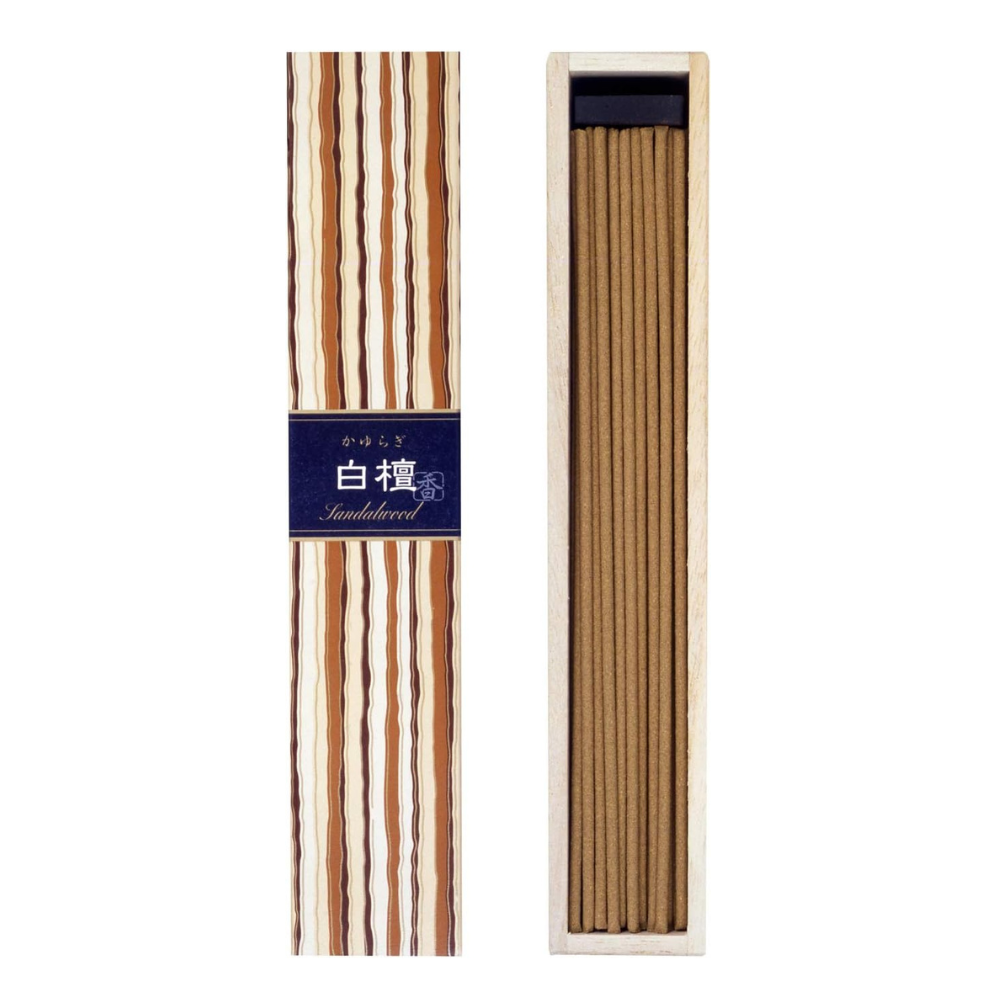 بخور خشب الصندل نيبون كودو كايوراجي 40 عود + حامل | البخور الياباني الفاخر