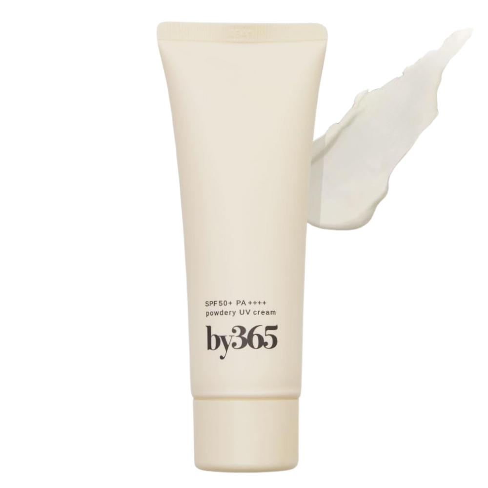Naris by365 كريم بودرة UV تون أب SPF50+/PA++++ 60جم — واقي شمس ياباني بسعر معقول مع CICA